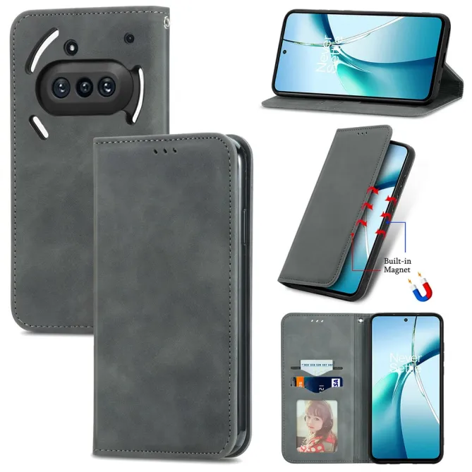Housse Nothing Phone (3a) Simili Cuir Porte-Cartes 7