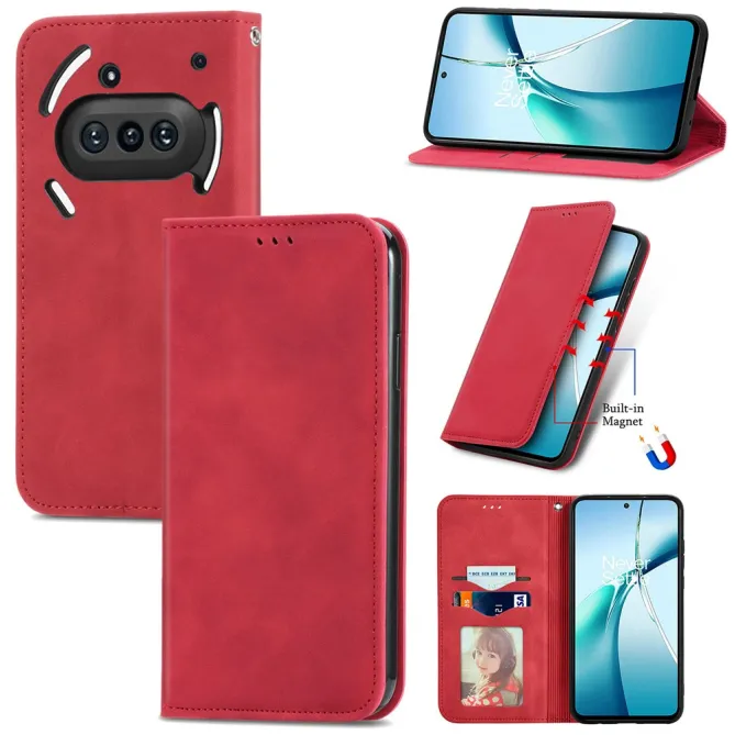 Housse Nothing Phone (3a) Simili Cuir Porte-Cartes 7