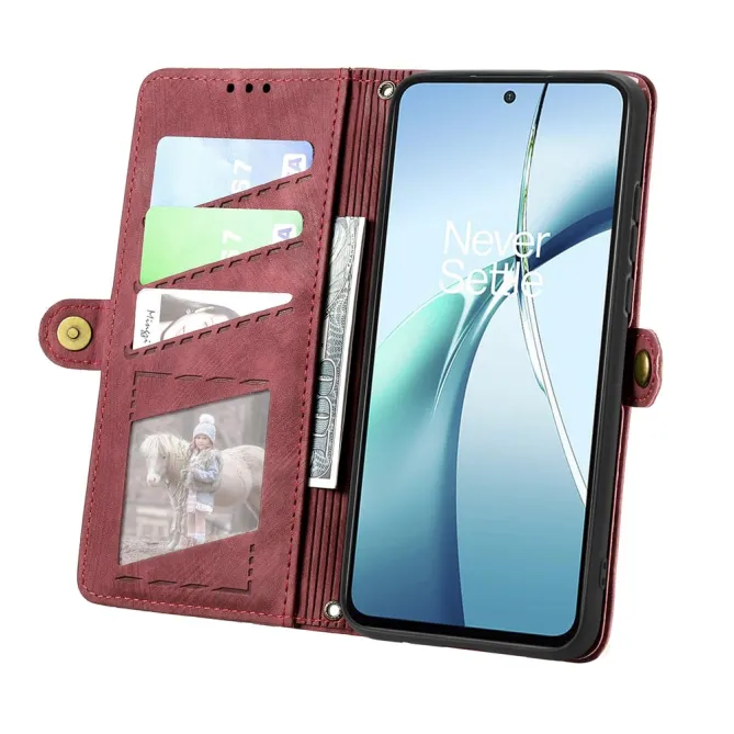 Housse Nothing Phone (3a) Simili Cuir Sangle Porte-Cartes 7