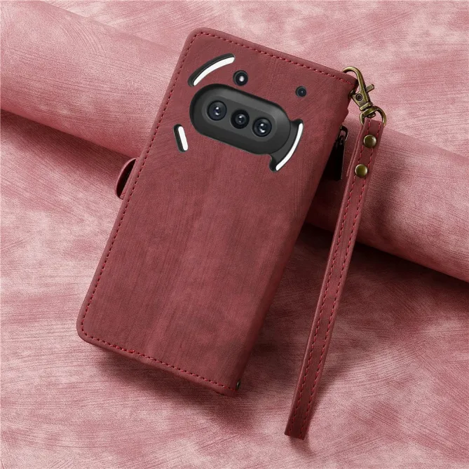 Housse Nothing Phone (3a) Simili Cuir Sangle Porte-Cartes 7