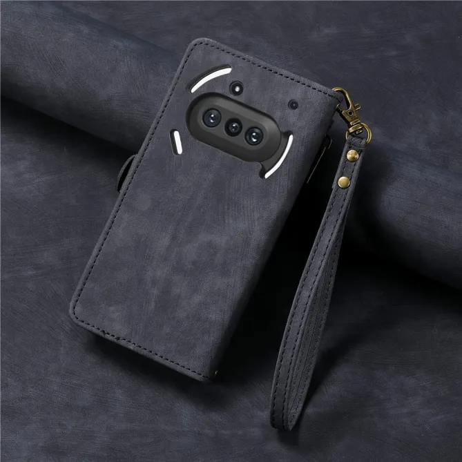 Housse Nothing Phone (3a) Simili Cuir Sangle Porte-Cartes 7