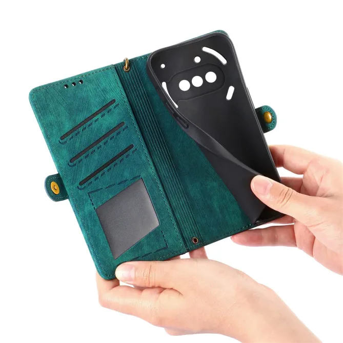 Housse Nothing Phone (3a) Simili Cuir Sangle Porte-Cartes 7