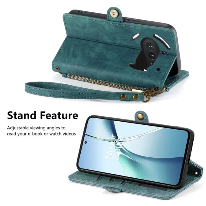 Housse Nothing Phone (3a) Simili Cuir Sangle Porte-Cartes 7