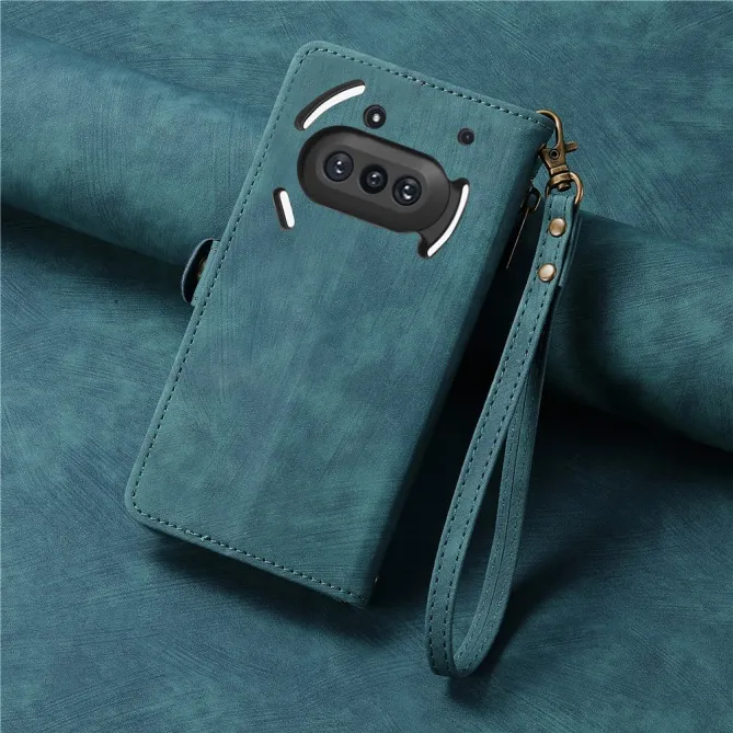 Housse Nothing Phone (3a) Simili Cuir Sangle Porte-Cartes 7