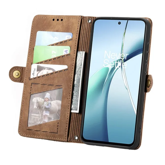 Housse Nothing Phone (3a) Simili Cuir Sangle Porte-Cartes 7