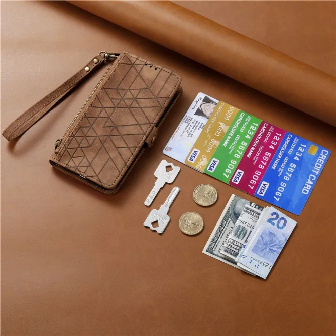 Housse Nothing Phone (3a) Simili Cuir Sangle Porte-Cartes 7