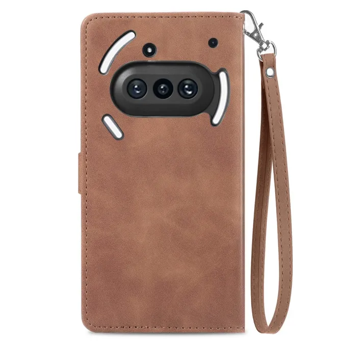 Housse Nothing Phone (3a) Simili Cuir Sangle Porte-Cartes 8
