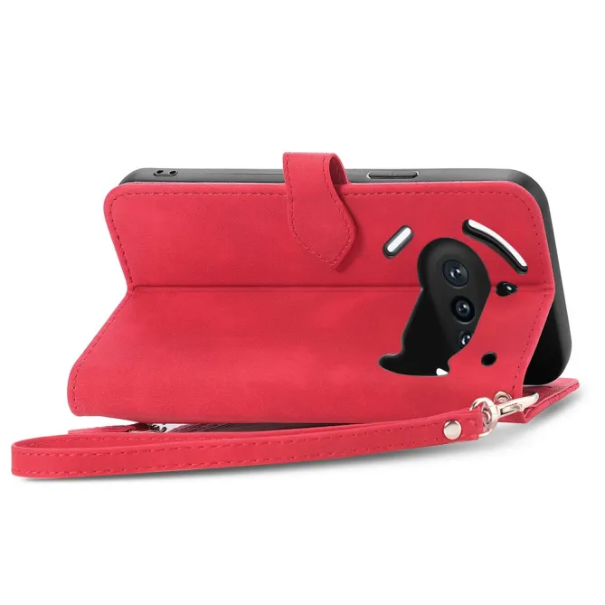 Housse Nothing Phone (3a) Simili Cuir Sangle Porte-Cartes 8