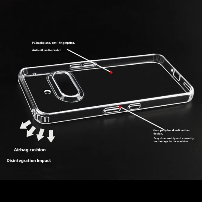Coque Nothing Phone (3a) TPU Transparent Protection 3