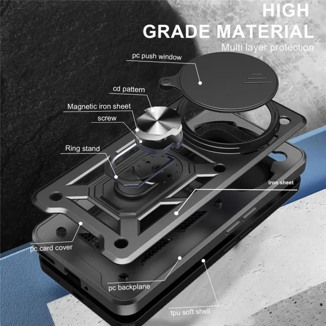 Coque Nothing Phone (3a) Pro TPU Béquille Protection