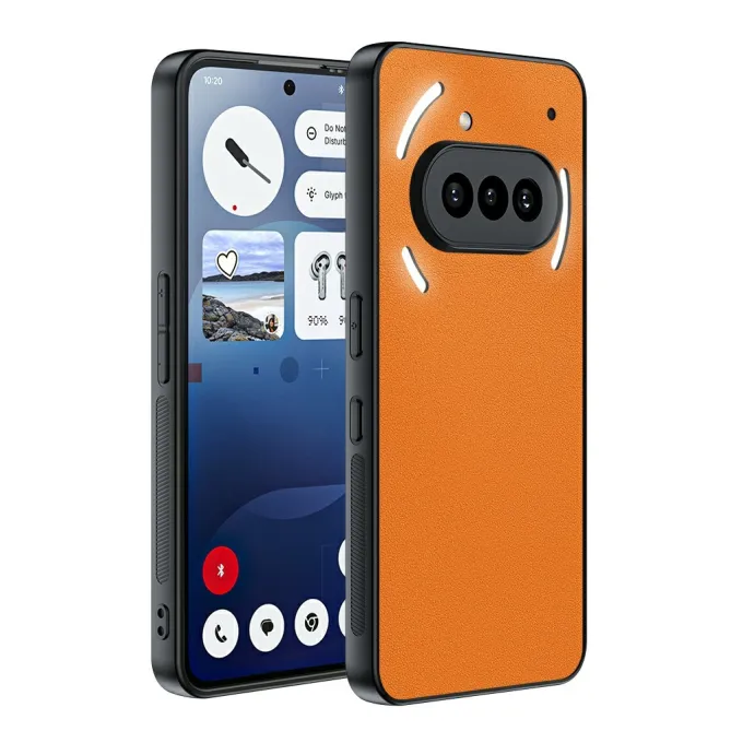 Coque Nothing Phone (3a) Simili Cuir Antichoc Protection 3