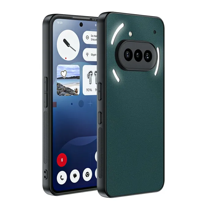 Coque Nothing Phone (3a) Simili Cuir Antichoc Protection 3