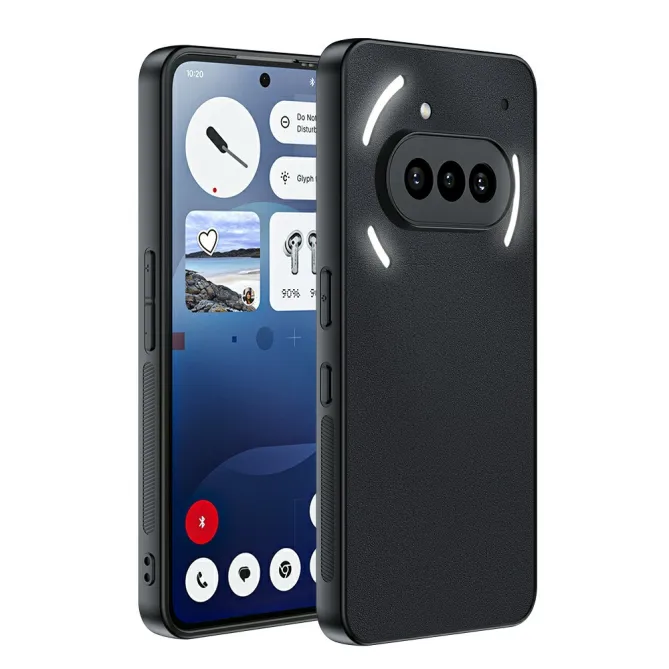 Coque Nothing Phone (3a) Simili Cuir Antichoc Protection 3