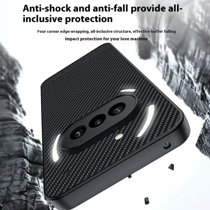 Coque Nothing Phone (3a) Simili Cuir Protection 20