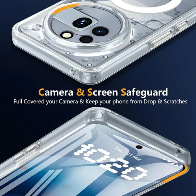 Coque Nothing Phone (3a) Pro TPU Transparent Antichoc Protection 3