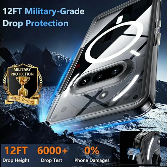 Coque Nothing Phone (3a) TPU Transparent Antichoc Protection 3