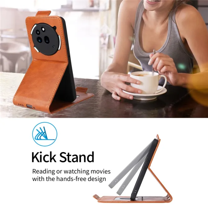 Housse Nothing Phone (3a) Pro Simili Cuir Béquille Porte-Cartes