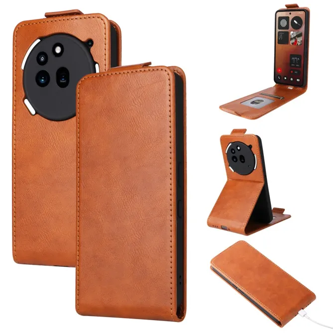 Housse Nothing Phone (3a) Pro Simili Cuir Béquille Porte-Cartes