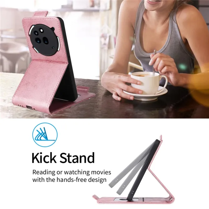 Housse Nothing Phone (3a) Pro Simili Cuir Béquille Porte-Cartes