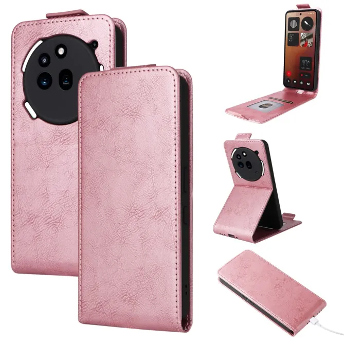 Housse Nothing Phone (3a) Pro Simili Cuir Béquille Porte-Cartes