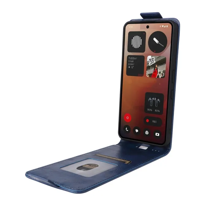Housse Nothing Phone (3a) Pro Simili Cuir Béquille Porte-Cartes