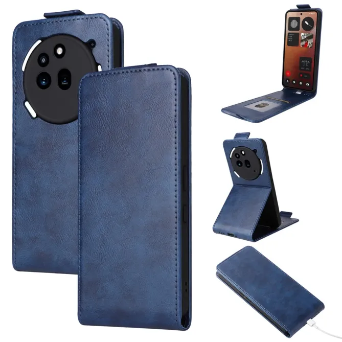 Housse Nothing Phone (3a) Pro Simili Cuir Béquille Porte-Cartes