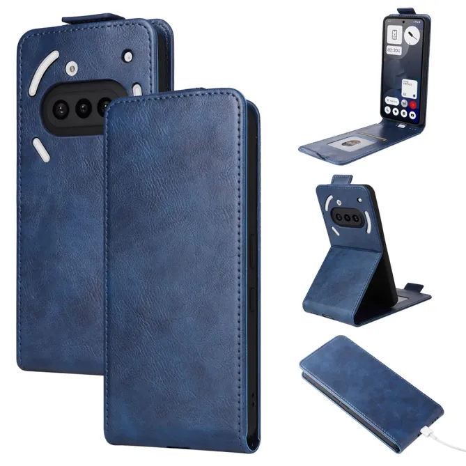 Housse Nothing Phone (3a) Simili Cuir Béquille Porte-Cartes