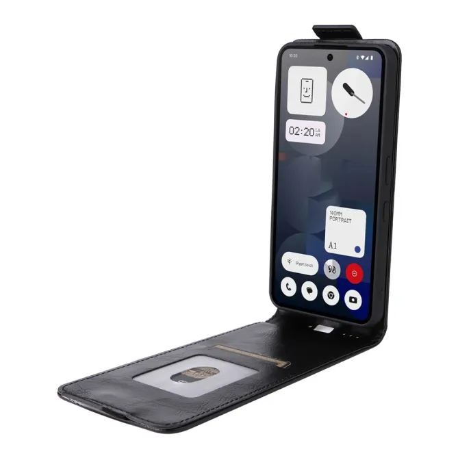 Housse Nothing Phone (3a) Simili Cuir Béquille Porte-Cartes