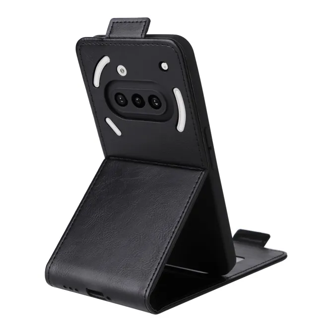 Housse Nothing Phone (3a) Simili Cuir Béquille Porte-Cartes