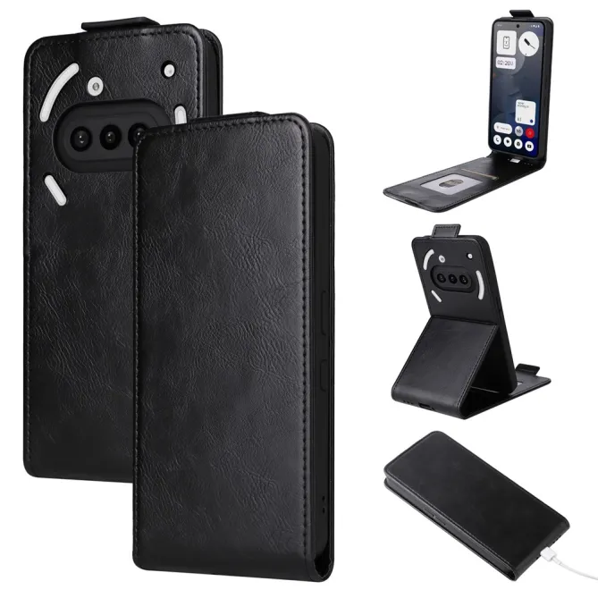 Housse Nothing Phone (3a) Simili Cuir Béquille Porte-Cartes