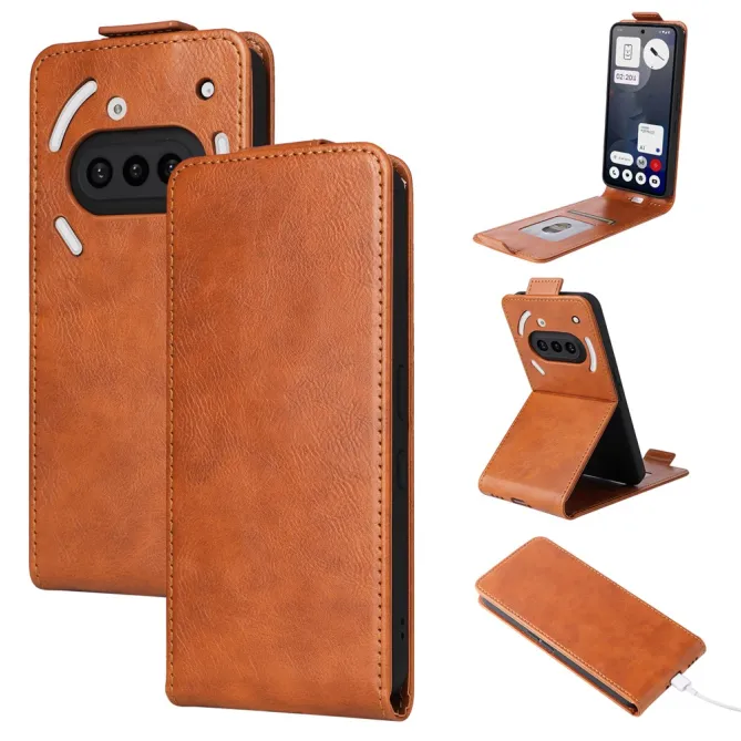 Housse Nothing Phone (3a) Simili Cuir Béquille Porte-Cartes