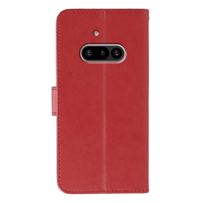 Housse Nothing Phone (3a) Simili Cuir Sangle Porte-Cartes 9