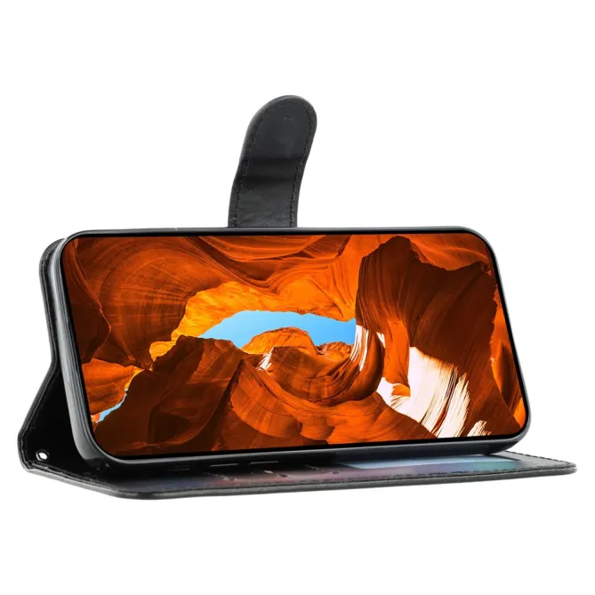 Housse Nothing Phone (3a) Pro Simili Cuir Sangle Porte-Cartes 7