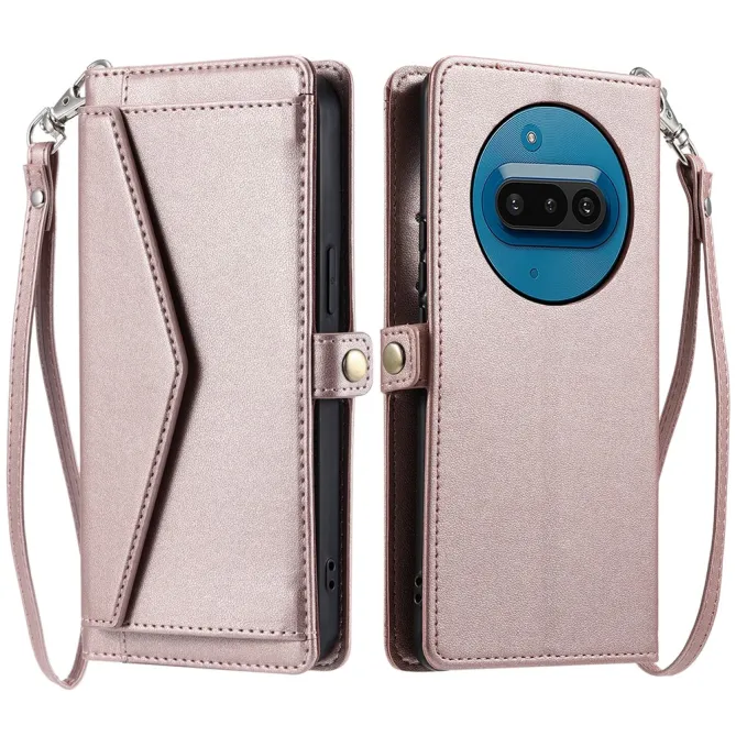 Housse Nothing Phone (3a) Simili Cuir Sangle Porte-Cartes 10