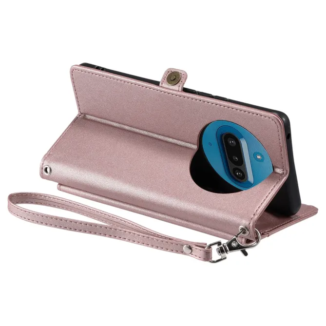 Housse Nothing Phone (3a) Simili Cuir Sangle Porte-Cartes 10