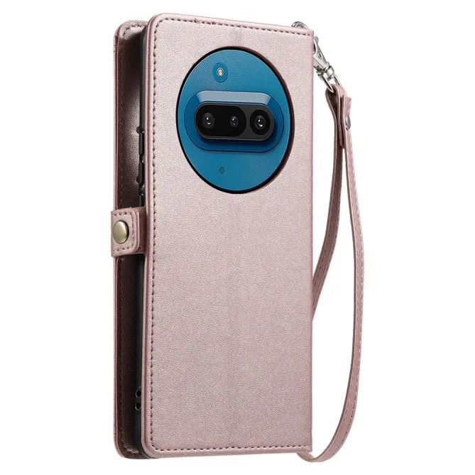 Housse Nothing Phone (3a) Simili Cuir Sangle Porte-Cartes 10