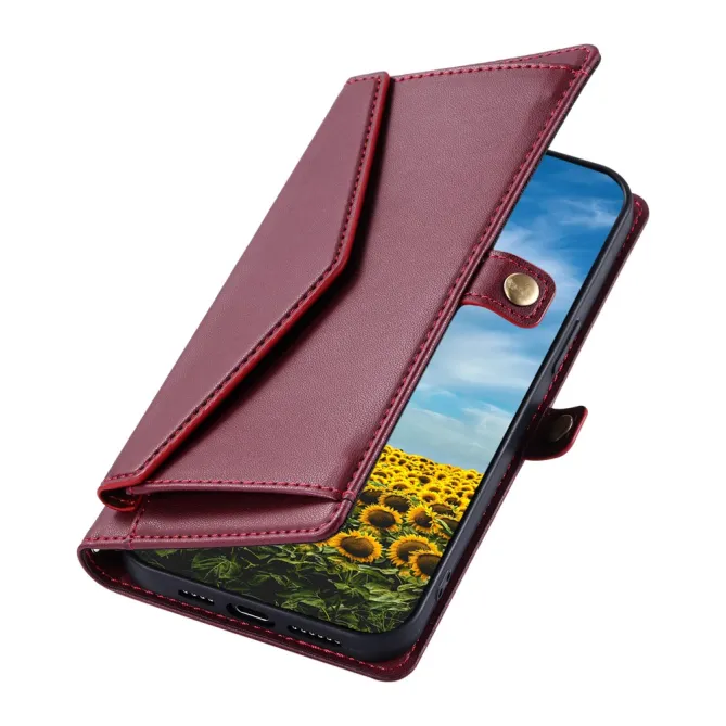 Housse Nothing Phone (3a) Simili Cuir Sangle Porte-Cartes 10