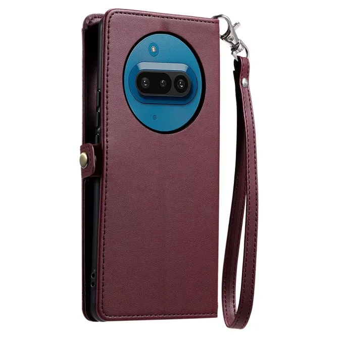 Housse Nothing Phone (3a) Simili Cuir Sangle Porte-Cartes 10