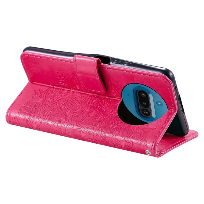 Coque Nothing Phone (3a) Simili Cuir Béquille Protection 3