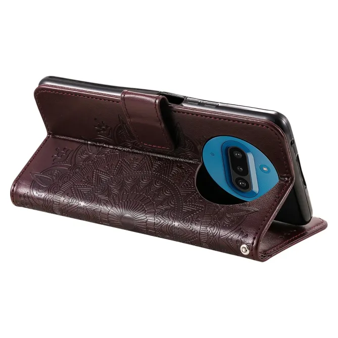 Coque Nothing Phone (3a) Simili Cuir Béquille Protection 3