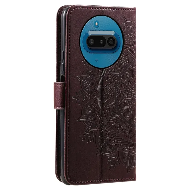 Coque Nothing Phone (3a) Simili Cuir Béquille Protection 3