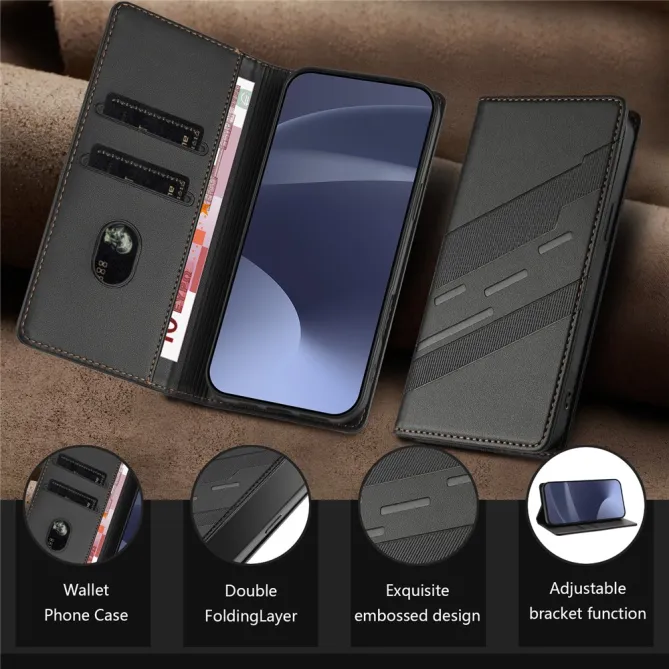 Coque Nothing Phone (3a) Pro Simili Cuir Protection 18