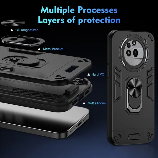 Coque Nothing Phone (3a) Pro TPU Béquille Protection 4