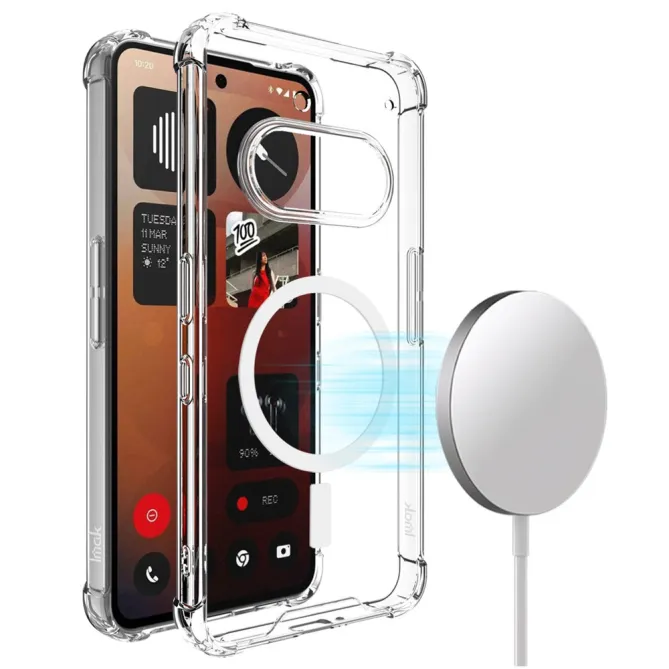 Coque Nothing Phone (3a) TPU Transparent Antichoc Protection 4