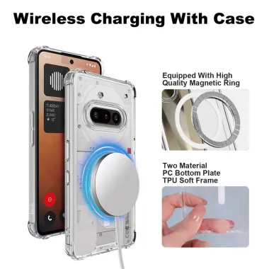 Coque Nothing Phone (3a) TPU Transparent Antichoc Protection 4