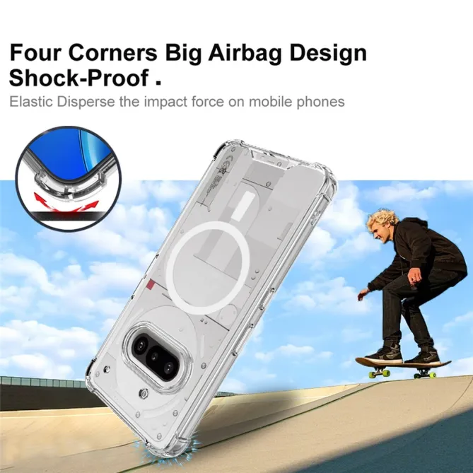 Coque Nothing Phone (3a) TPU Transparent Antichoc Protection 4