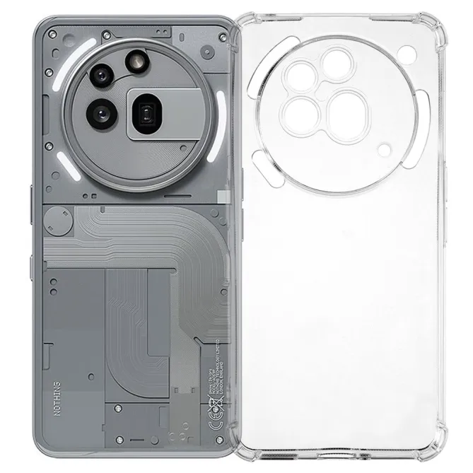 Coque Nothing Phone (3a) Pro TPU Transparent Antichoc Protection 4