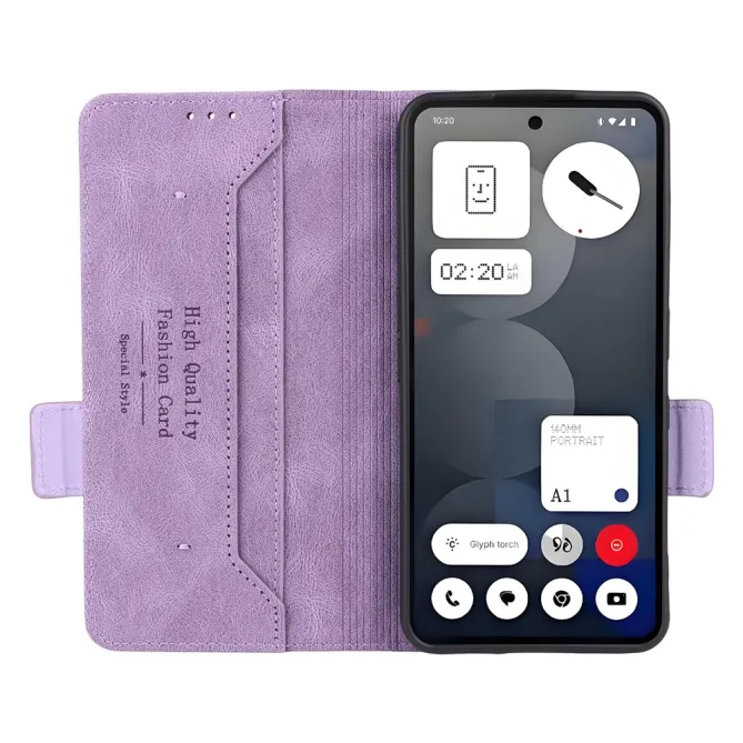 Coque Nothing Phone (3a) Pro Simili Cuir Protection 20