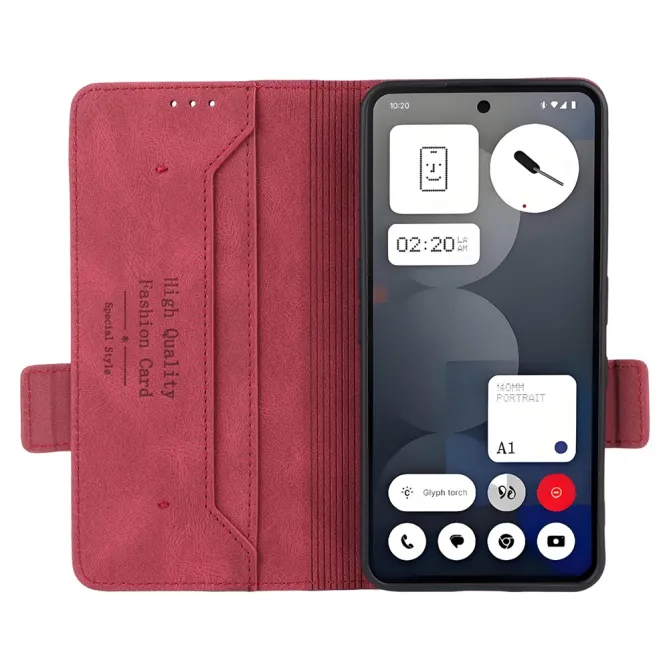 Coque Nothing Phone (3a) Pro Simili Cuir Protection 20