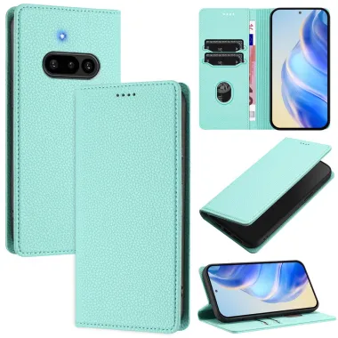 Housse Nothing Phone (3a) Simili Cuir RFID Porte-Cartes 2